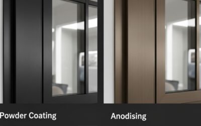 Powder Coating vs Anodising for Windows